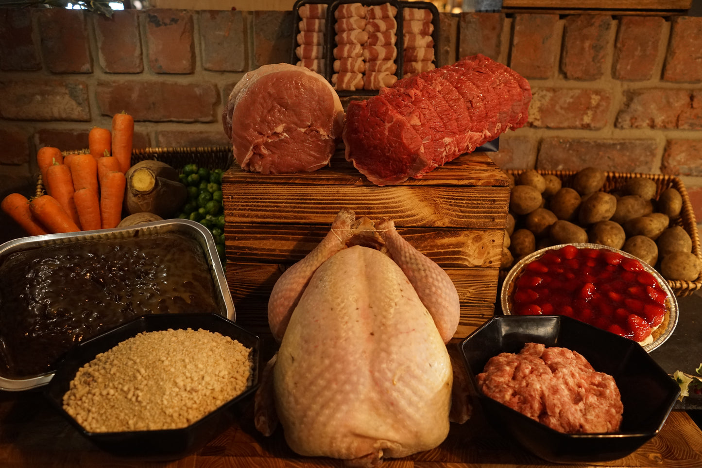 Marshall's Bronze Christmas Package (Turkey Butterfly)