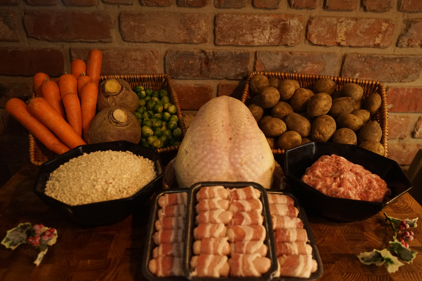 Bronze Free Range Turkey Crown