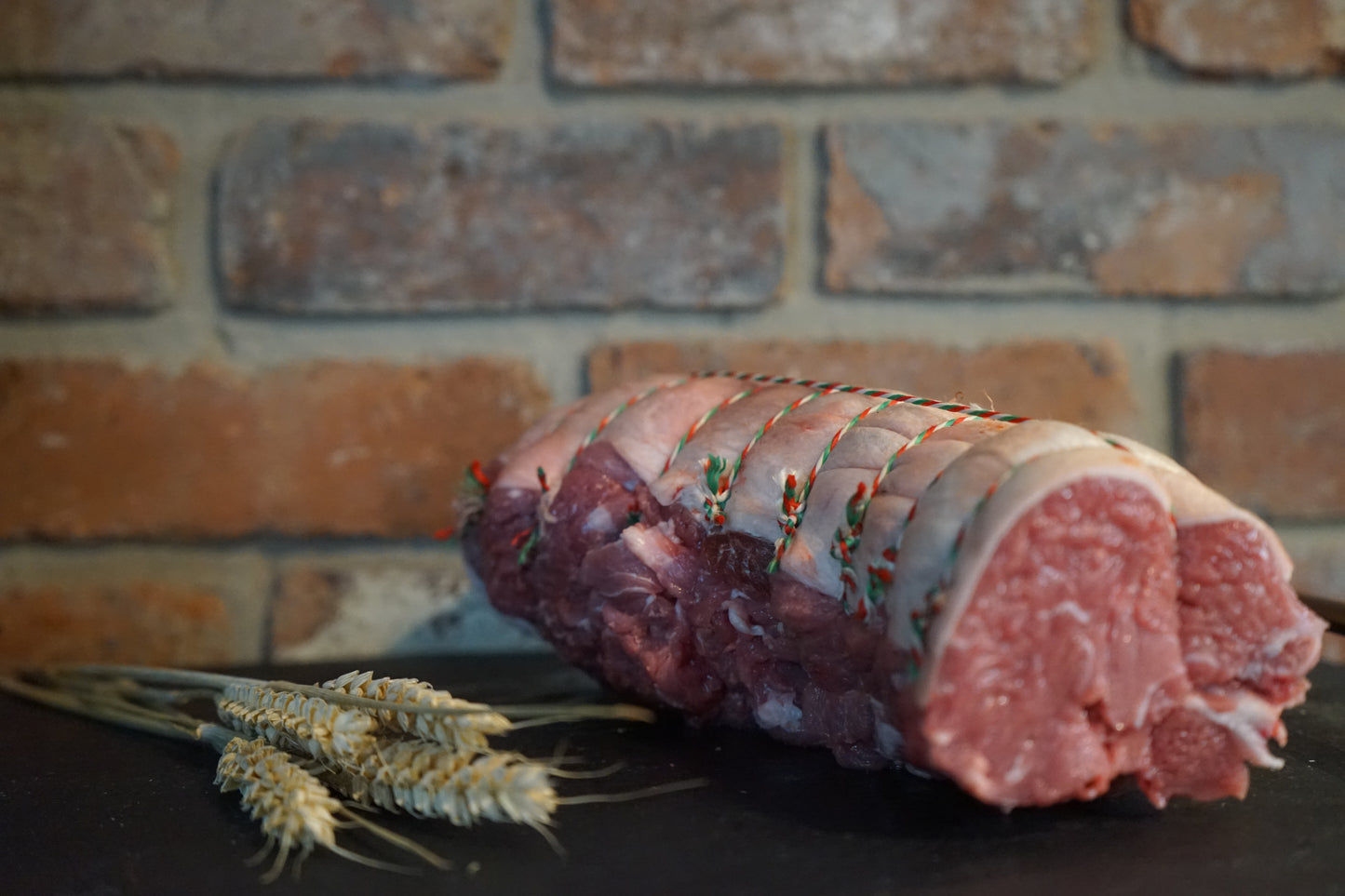 Lamb Shoulder on a slate chopping board