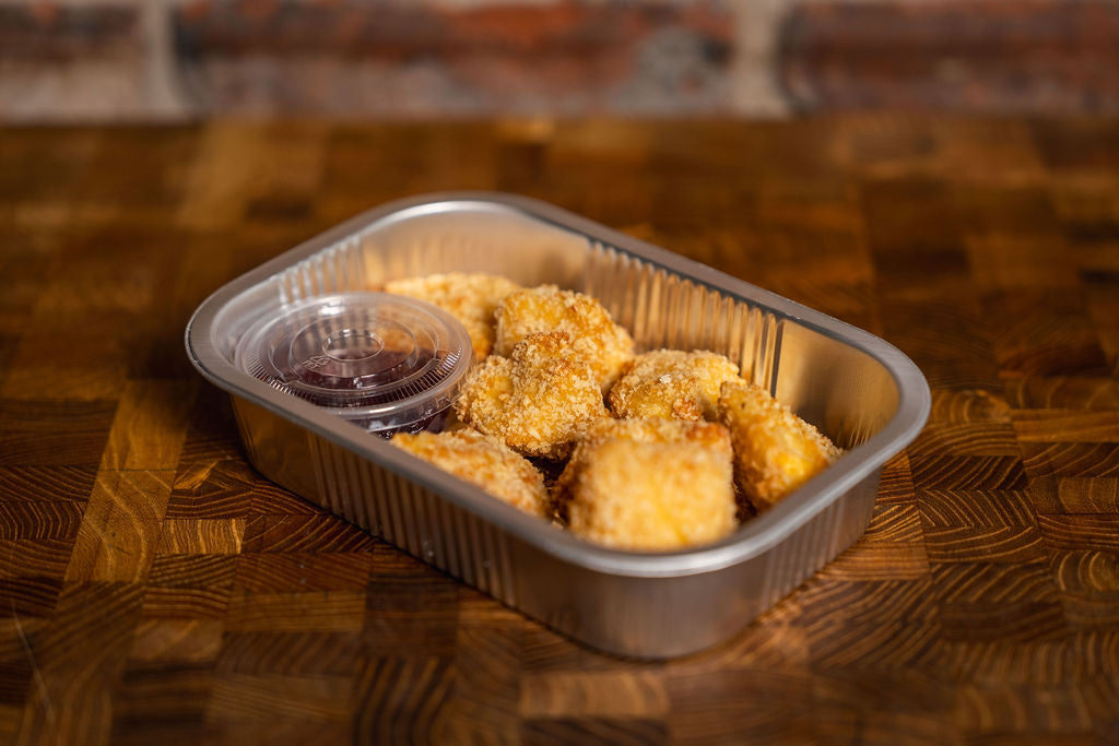 Brie Bites with Cranberry Sauce