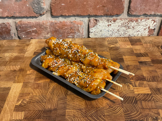 4 Satay Chicken Kebabs