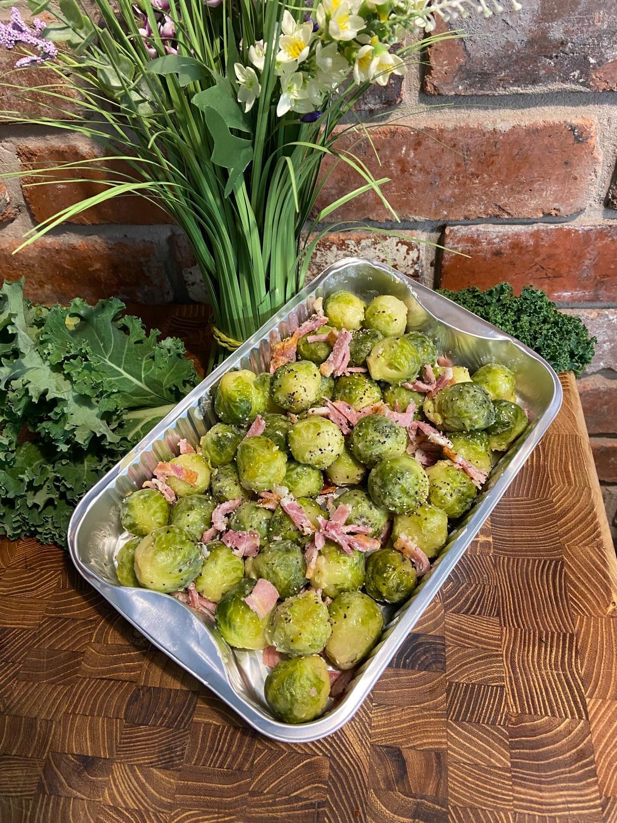 Brussel Sprouts with bacon