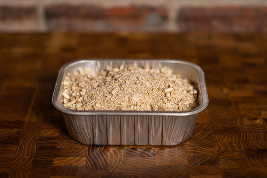 Traditional Scottish oatmeal stuffing ready to cook at home