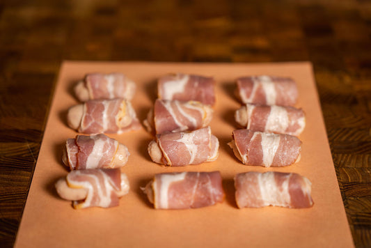 GLUTEN FREE Chipolatas in Bacon