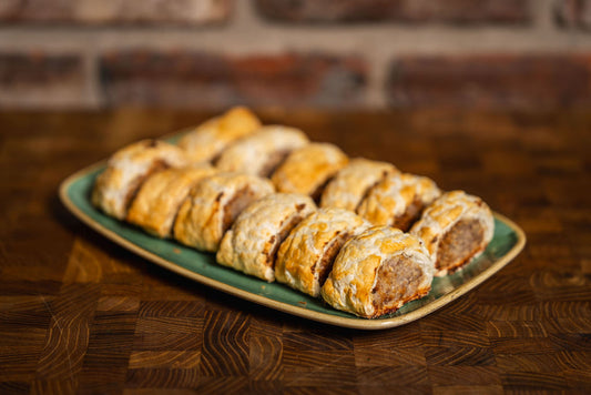 Cocktail Pork & Cranberry Sausage Rolls (Pack of 12)