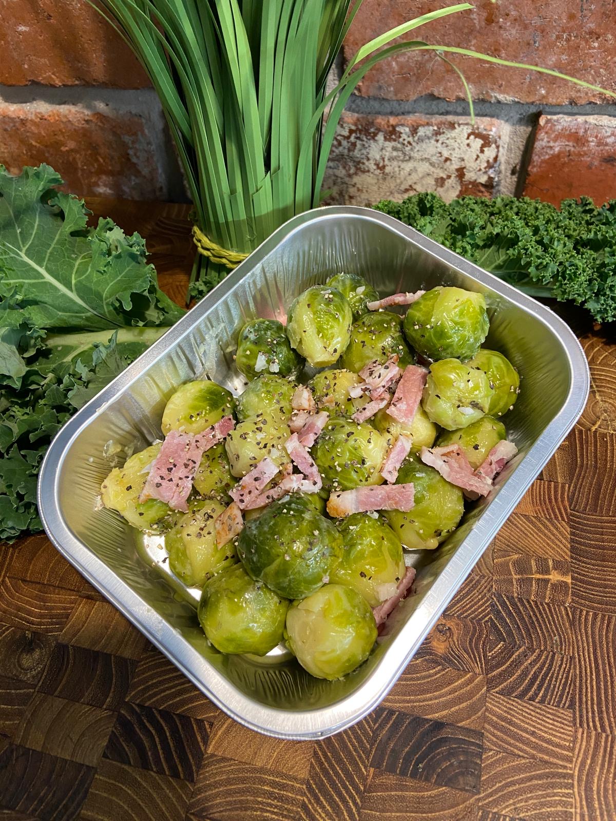 Brussel Sprouts with bacon